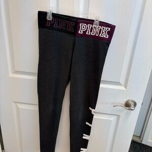 PINK Victoria's Secret Yoga Pants - Heather Gray size medium